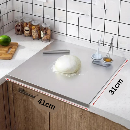 Stainless Steel Kitchen Chopping Board | 41 cm*31 cm Big size | Kitchen special